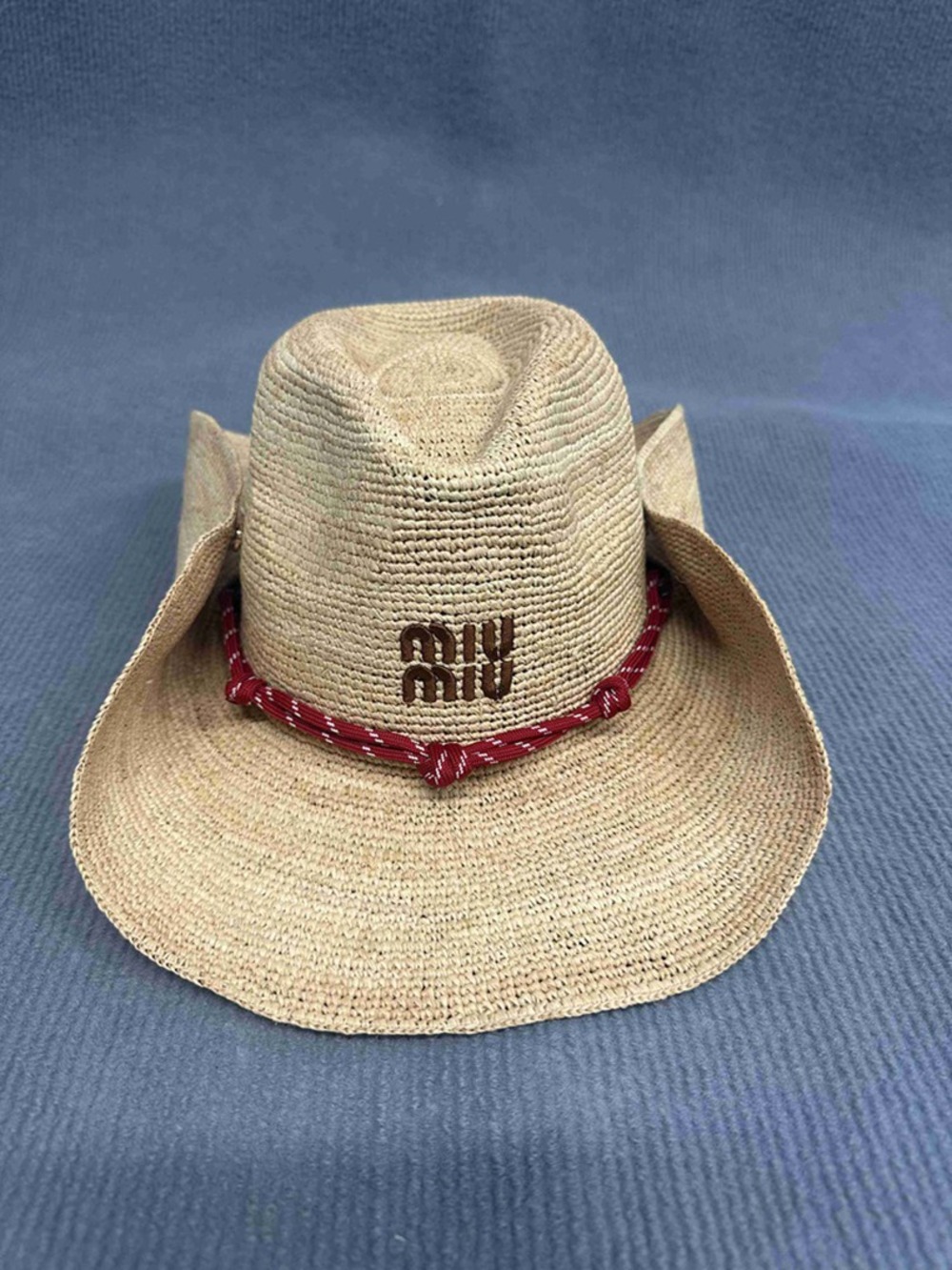 Miu Miu Straw Cowboy Sun Hat